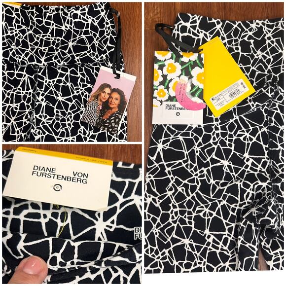 Diane Von Furstenberg X Target Abstract Print High Rise XXS Leggins Actiwear - Picture 3 of 9